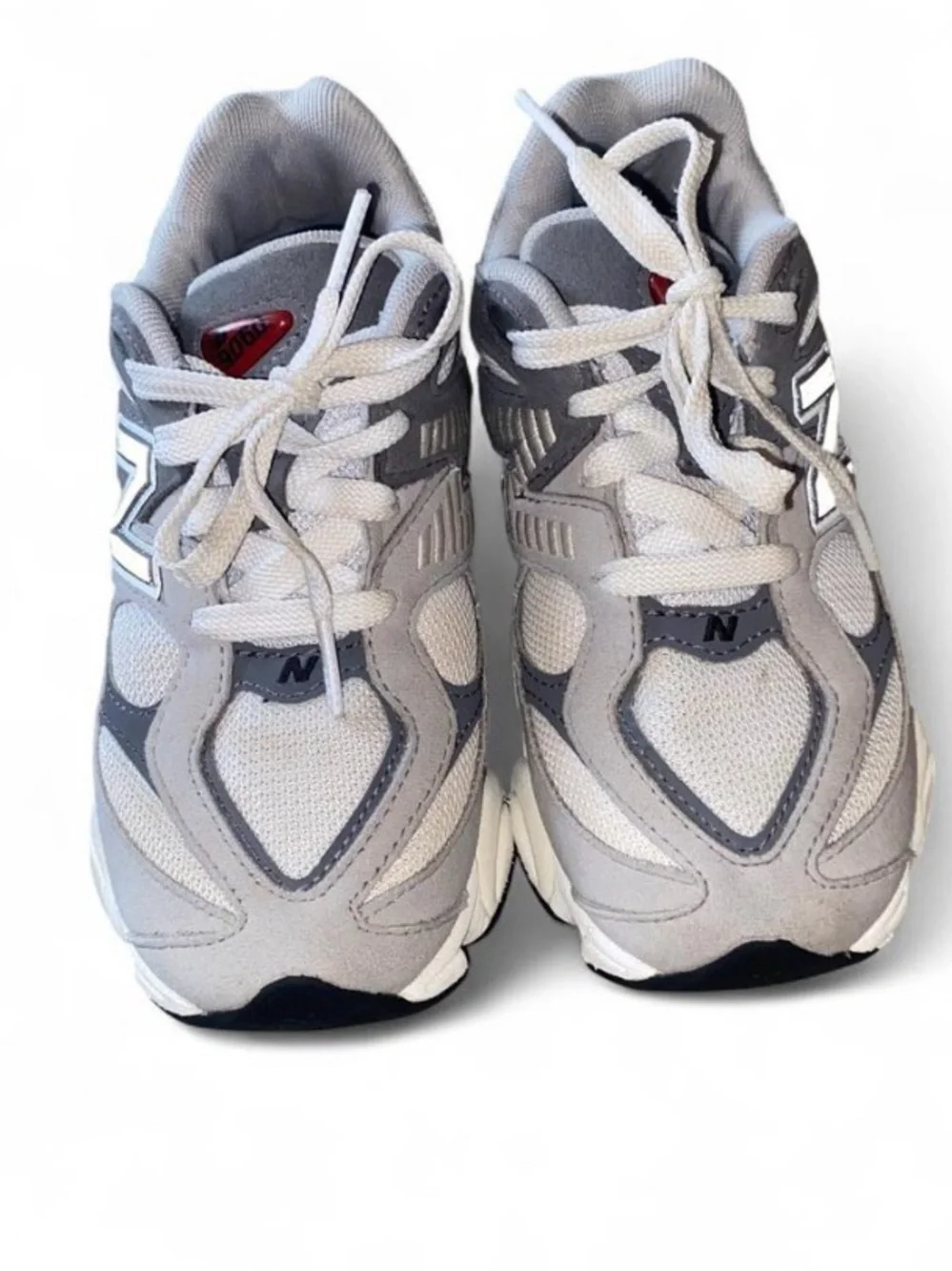 New Balance 9060 Kids in Gray and White